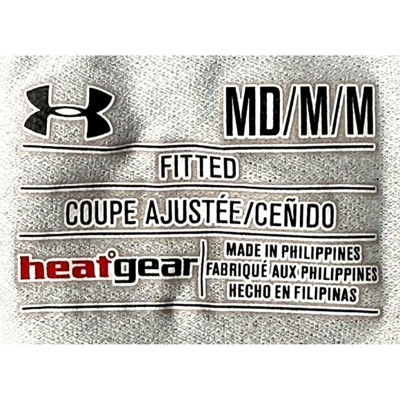 Under Armour Running Shorts Women M Heat Gear Blue Fitted Training Gym Lined - Picture 5 of 6